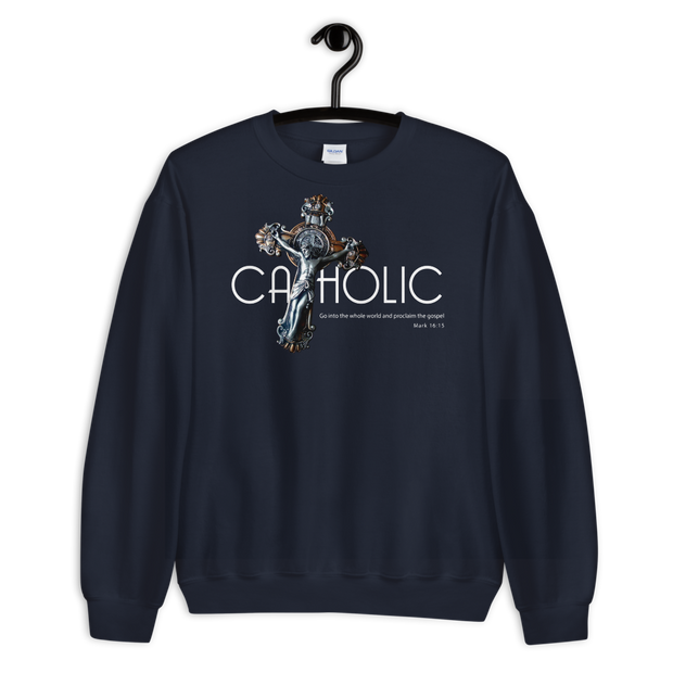 Catholic Crucifix -  Sweatshirt