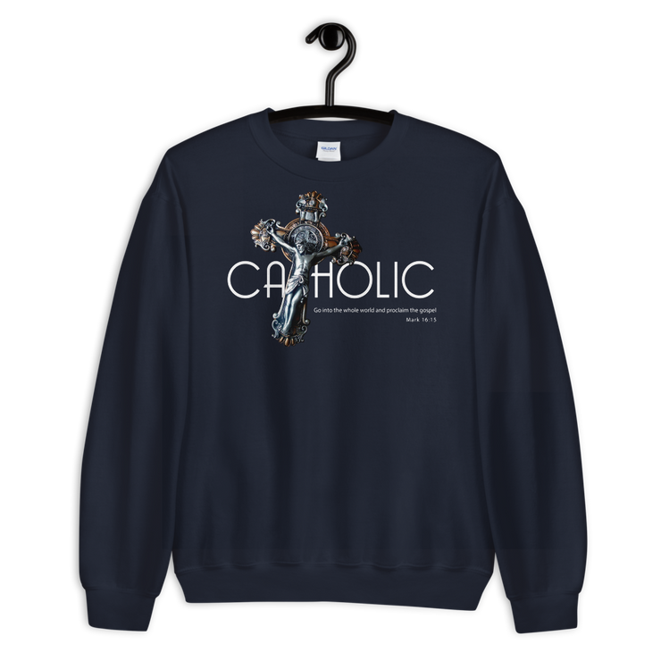 Catholic Crucifix -  Sweatshirt