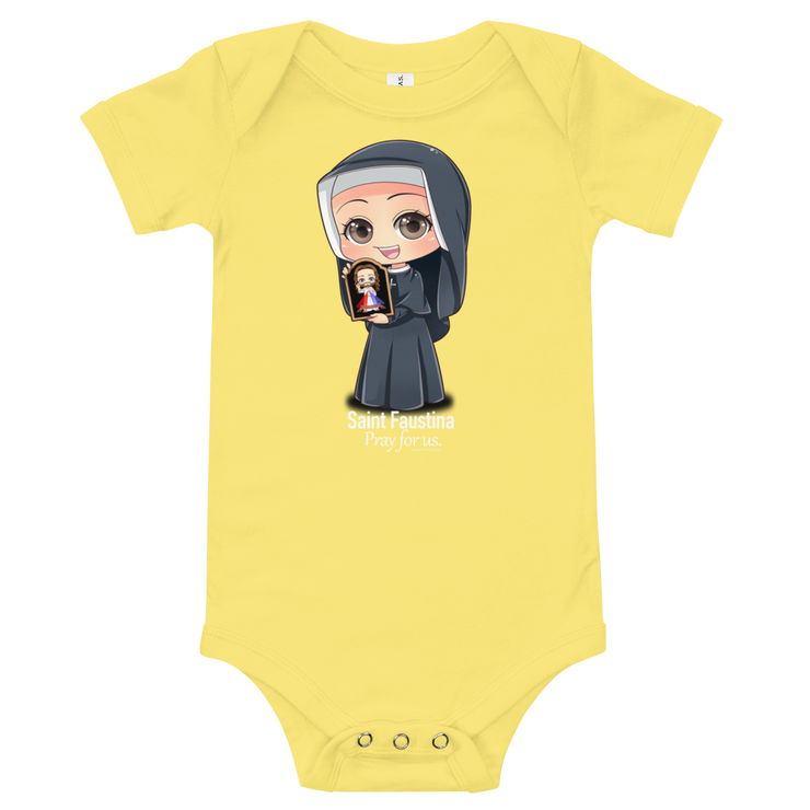 St. Faustina - BABY Onesie