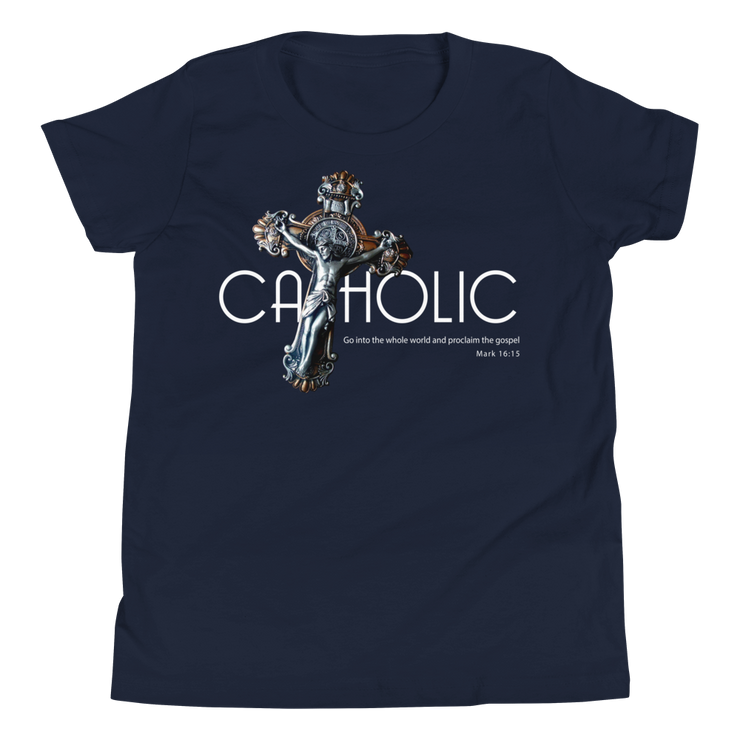 Catholic Crucifix - Youth T-Shirt