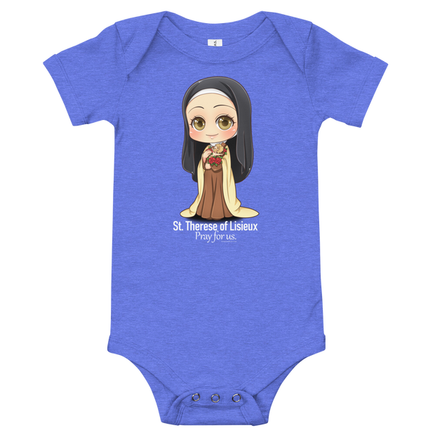 St. Therese of Lisieux "The Little Flower" - BABY Onesie