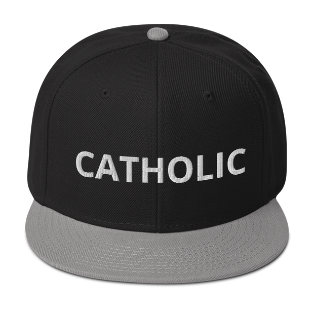 CATHOLIC Snapback Hat
