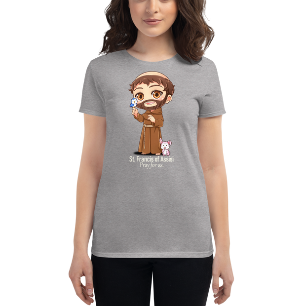 St. Francis of Assisi - Women's t-shirt