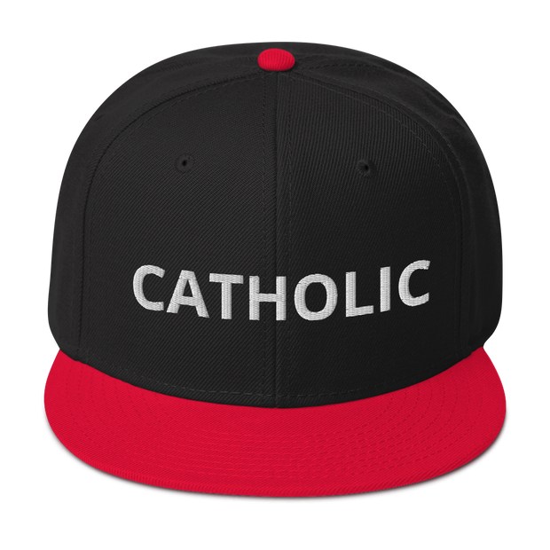 CATHOLIC Snapback Hat