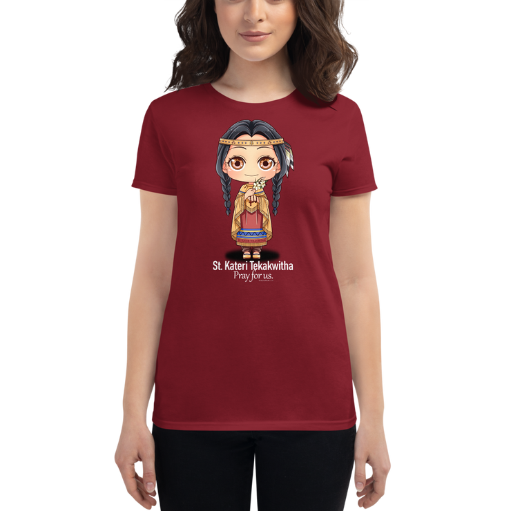 St. Kateri Tekakwitha - Women's t-shirt