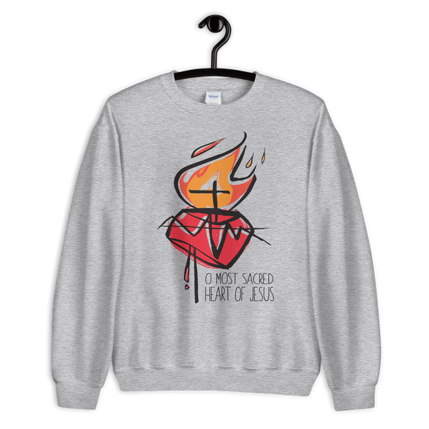 O Most Sacred Heart of Jesus - Sweatshirt