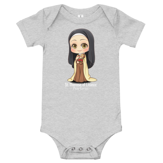 St. Therese of Lisieux "The Little Flower" - BABY Onesie