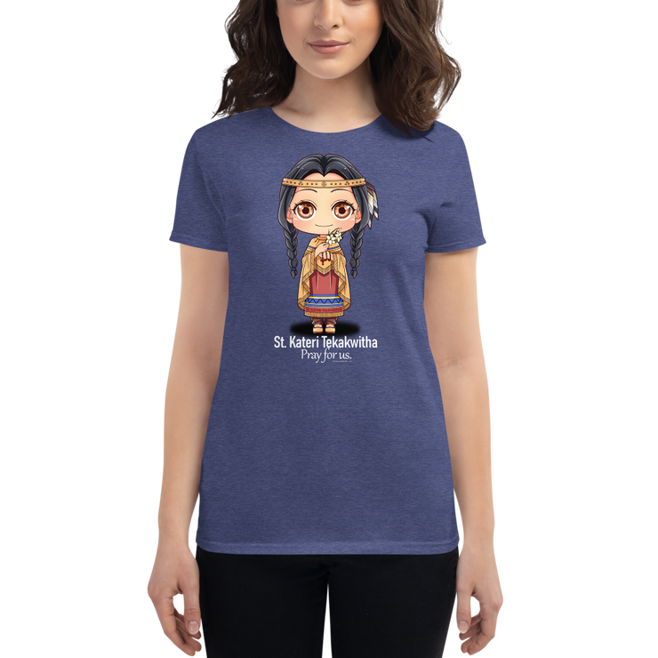 St. Kateri Tekakwitha - Women's t-shirt