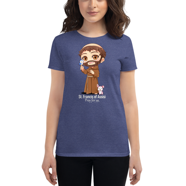 St. Francis of Assisi - Women's t-shirt