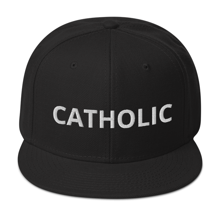 CATHOLIC Snapback Hat