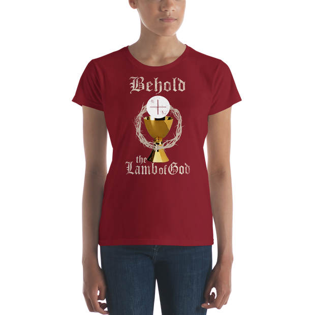 Behold the Lamb of God - Women's t-shirt