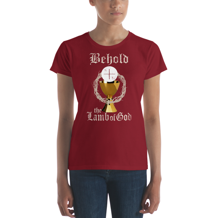 Behold the Lamb of God - Women's t-shirt