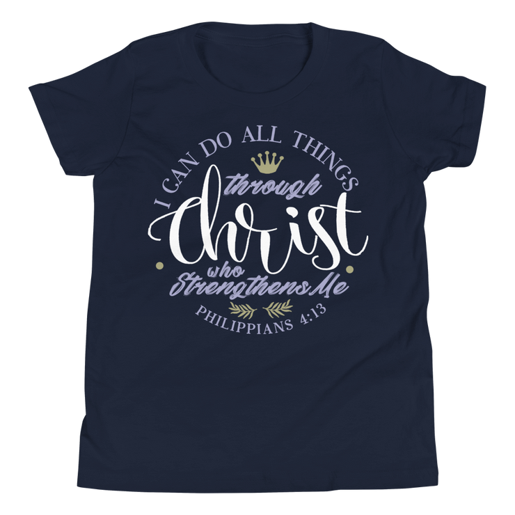 I Can do All things (Be A Saint) Youth T-Shirt