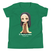 St. Therese of Lisieux "The Little Flower" - Youth T-Shirt