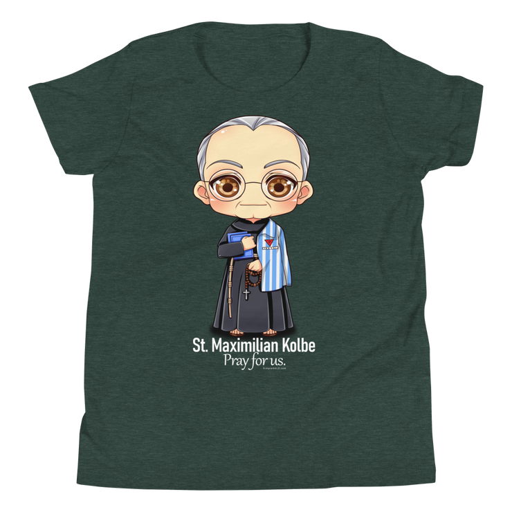 St. Maximilian Kolbe - Youth  T-Shirt