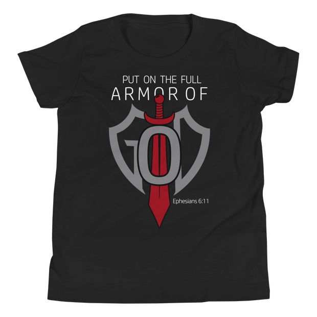 Armor of God (Be A Saint) - Youth  T-Shirt