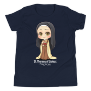 St. Therese of Lisieux "The Little Flower" - Youth T-Shirt