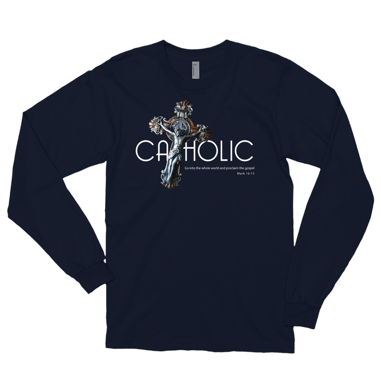 Catholic Crucifix - Long sleeve t-shirt