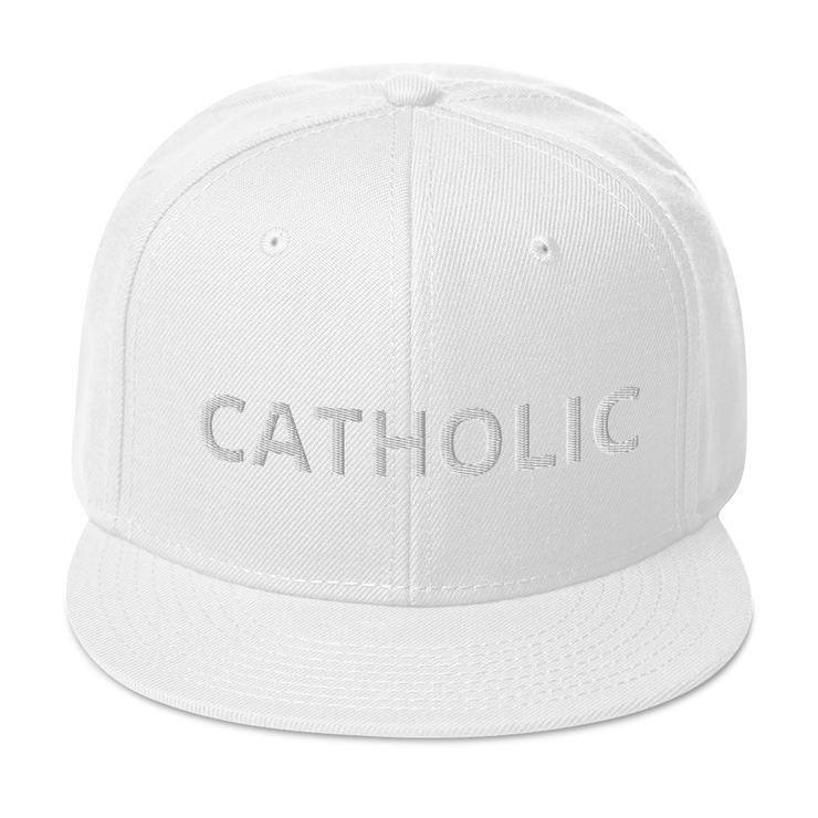 CATHOLIC Snapback Hat