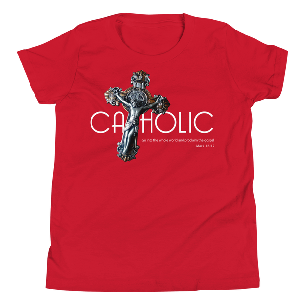 Catholic Crucifix - Youth T-Shirt