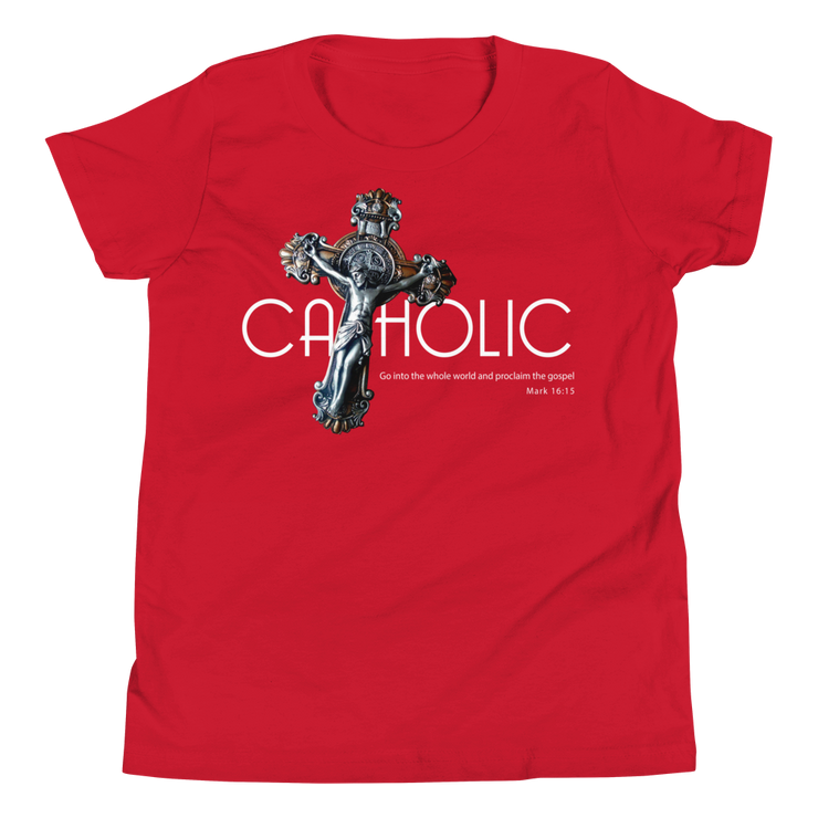 Catholic Crucifix - Youth T-Shirt