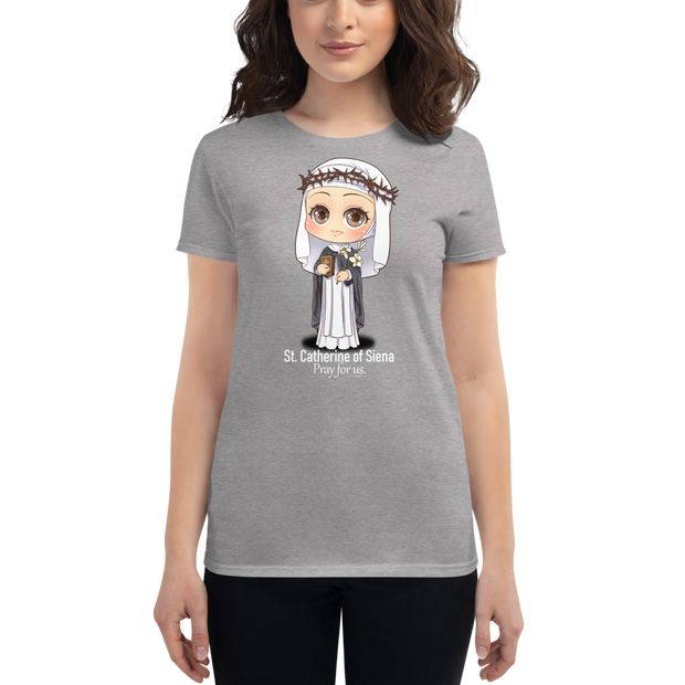 St Catherine of Siena - Women's t-shirt