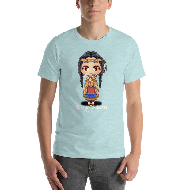 St. Kateri Tekakwitha - PREMIUM Unisex Tee