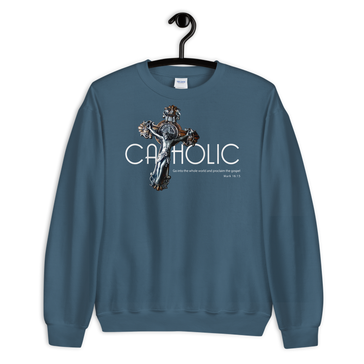 Catholic Crucifix -  Sweatshirt