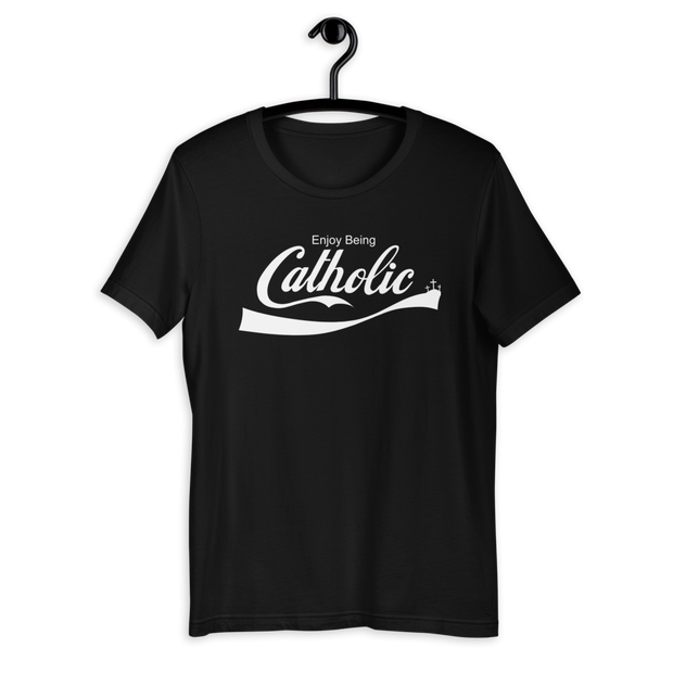 Enjoy Being Catholic - Premium Unisex T-Shirt