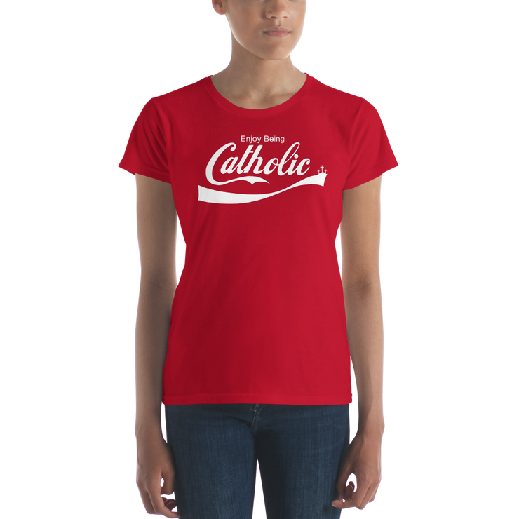 Enjoy Being Catholic Women's t-shirt