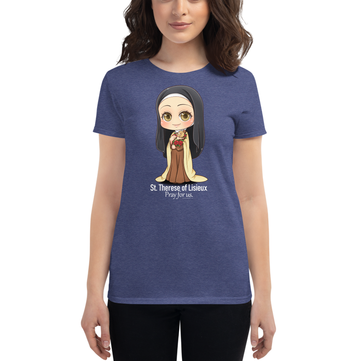 St. Therese of Lisieux "The Little Flower" - Women's t-shirt