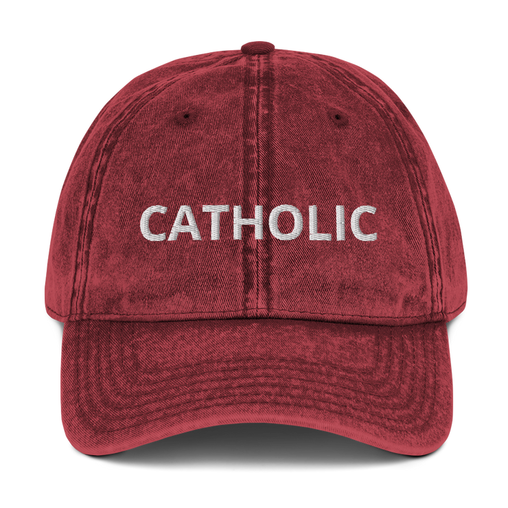 Catholic Vintage Cap