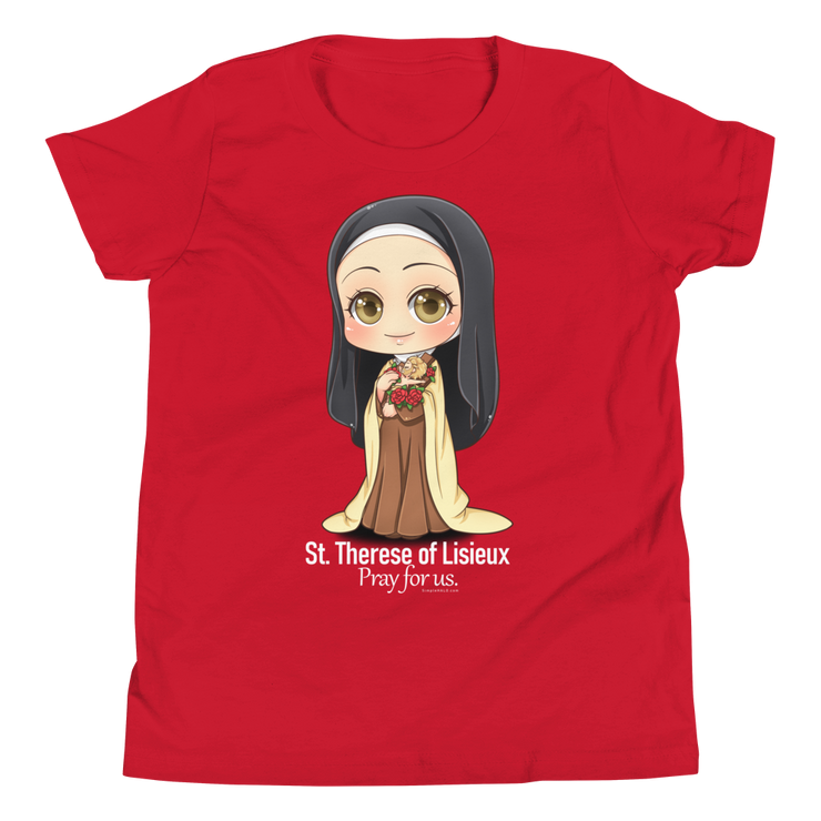 St. Therese of Lisieux "The Little Flower" - Youth T-Shirt