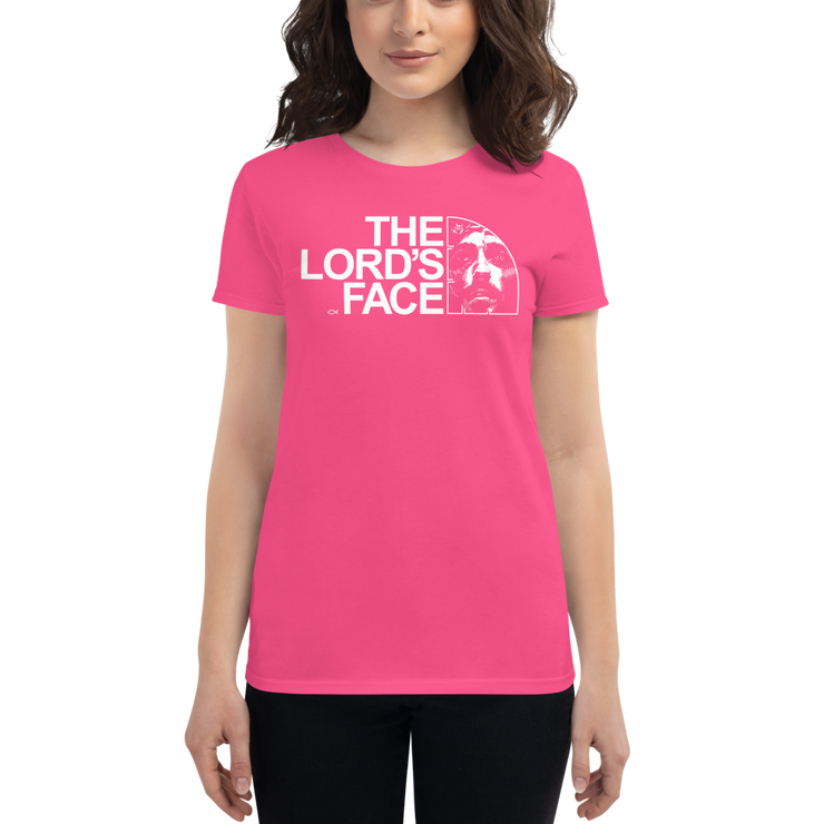 The Lord's Face (Be A Saint)  Women's t-shirt