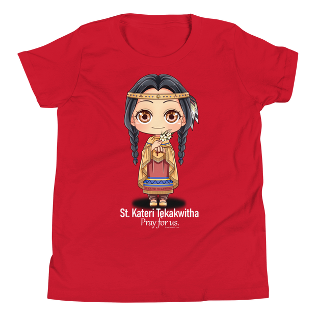 St. Kateri Tekakwitha - Youth T-Shirt