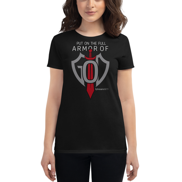 Armor of God (Be A Saint) - Women's  t-shirt