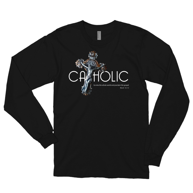 Catholic Crucifix - Long sleeve t-shirt