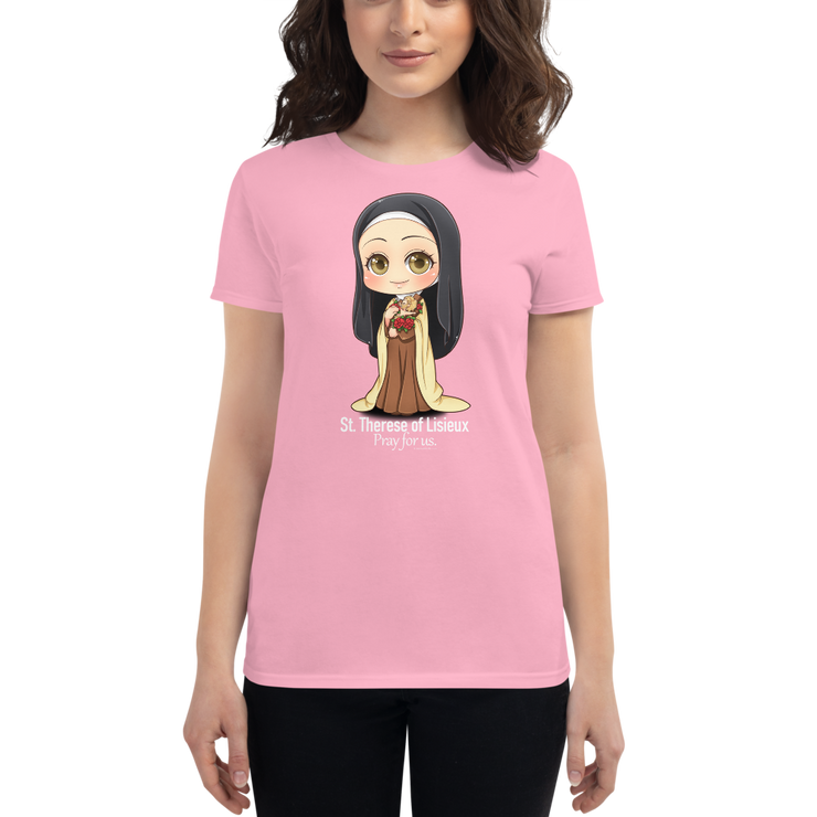 St. Therese of Lisieux "The Little Flower" - Women's t-shirt