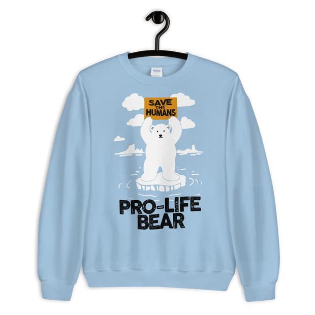 Pro-Life Bear Sweatshirt