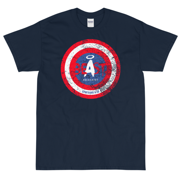 BeAst. (Be A Saint) Captain America - HEAVY T-Shirt