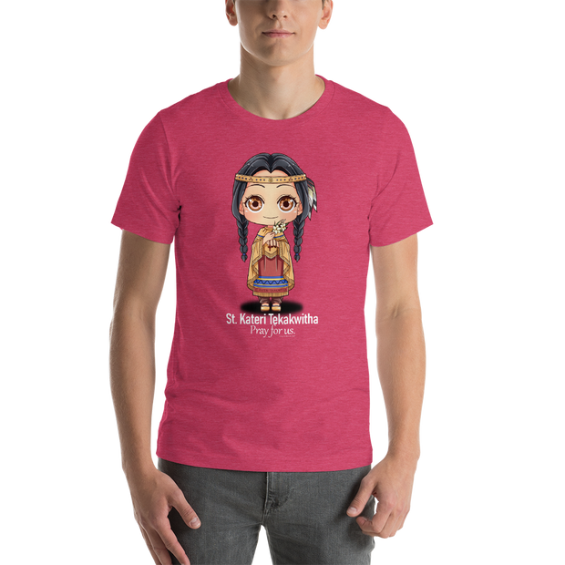 St. Kateri Tekakwitha - PREMIUM Unisex Tee