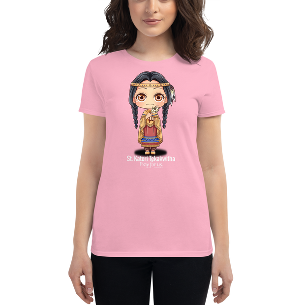 St. Kateri Tekakwitha - Women's t-shirt