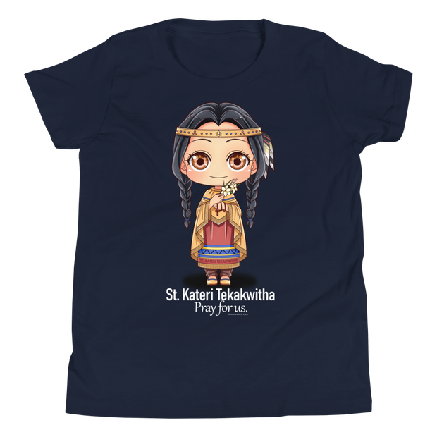 St. Kateri Tekakwitha - Youth T-Shirt