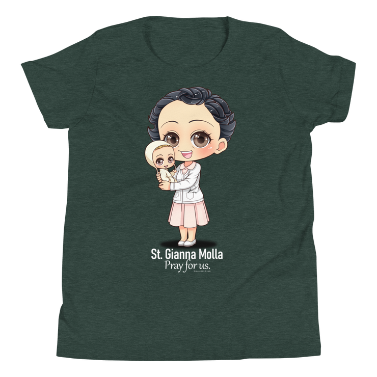 St. Gianna Molla - Youth T-Shirt