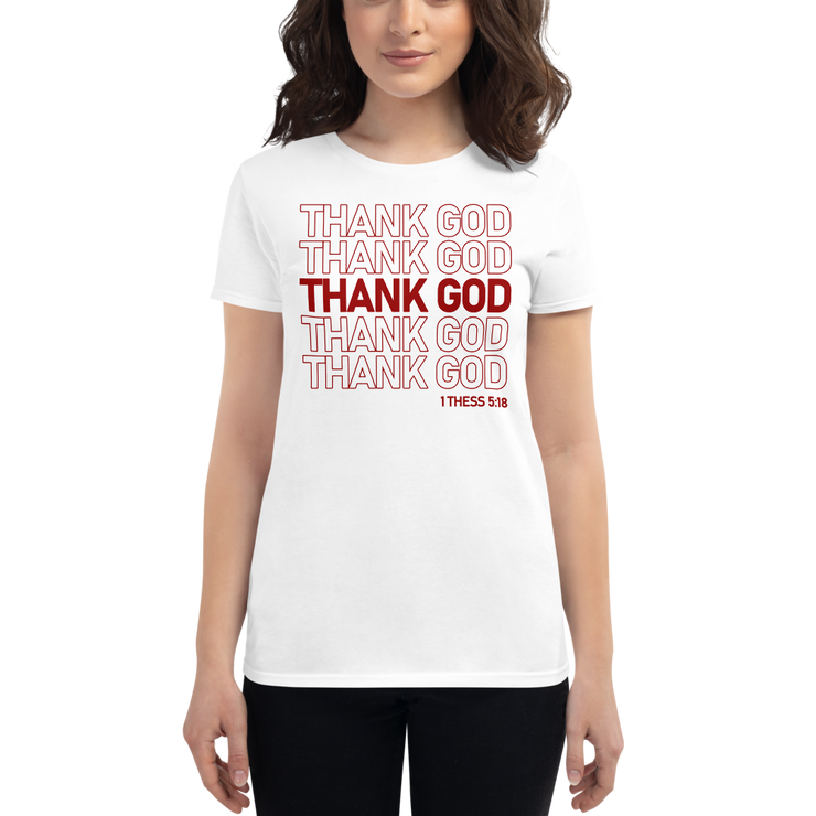 Thank God Women's tee