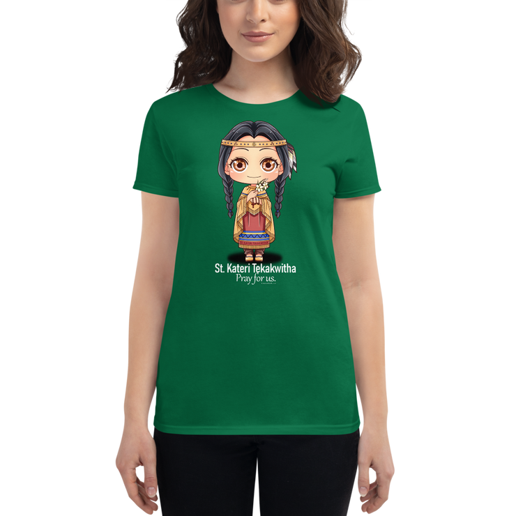 St. Kateri Tekakwitha - Women's t-shirt