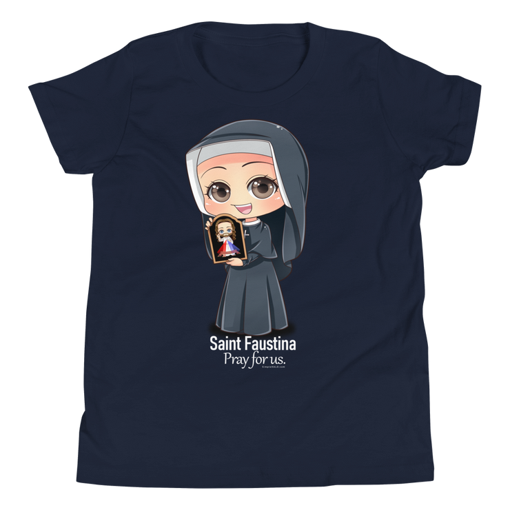 St. Faustina - Youth T-Shirt