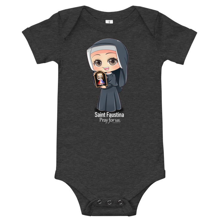 St. Faustina - BABY Onesie