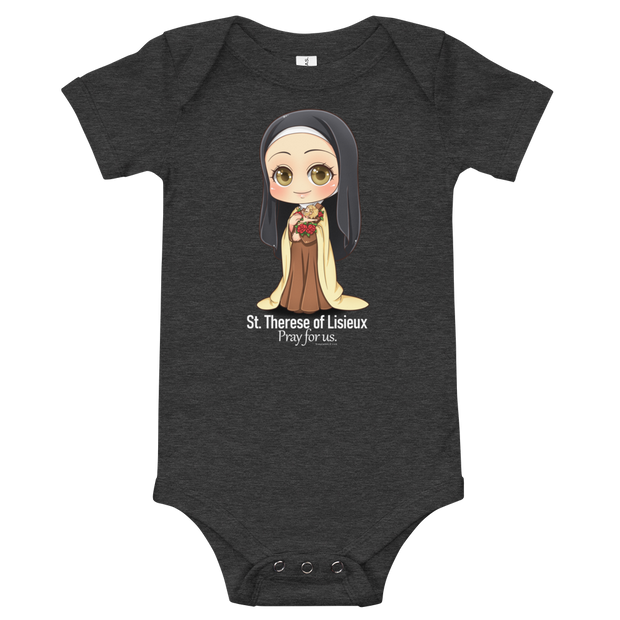 St. Therese of Lisieux "The Little Flower" - BABY Onesie
