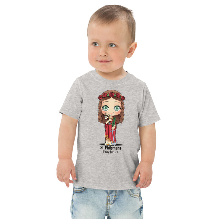 St. Philomena Toddler jersey t-shirt